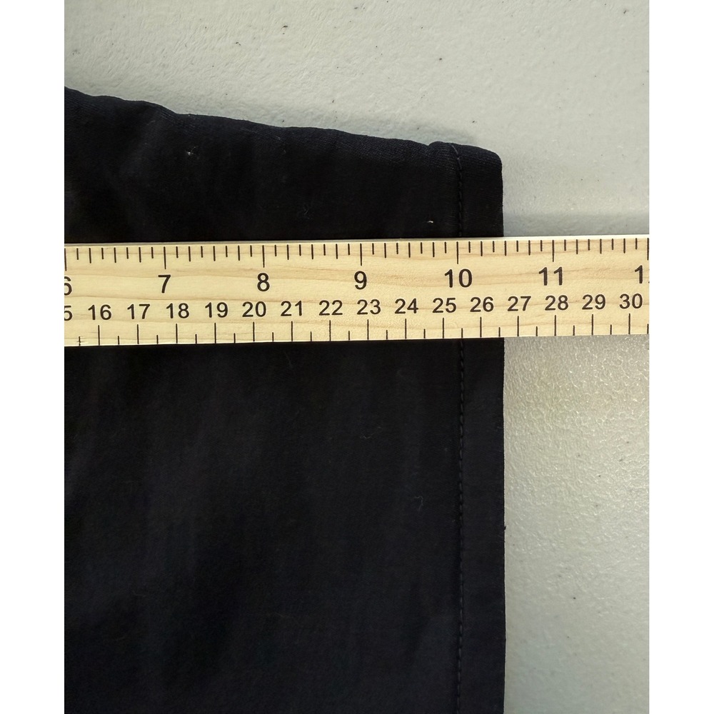 Vintage Genes Black Mens Slim Fit Denim Shorts Black Size 30 Stretch Cotton - Picture 9 of 10